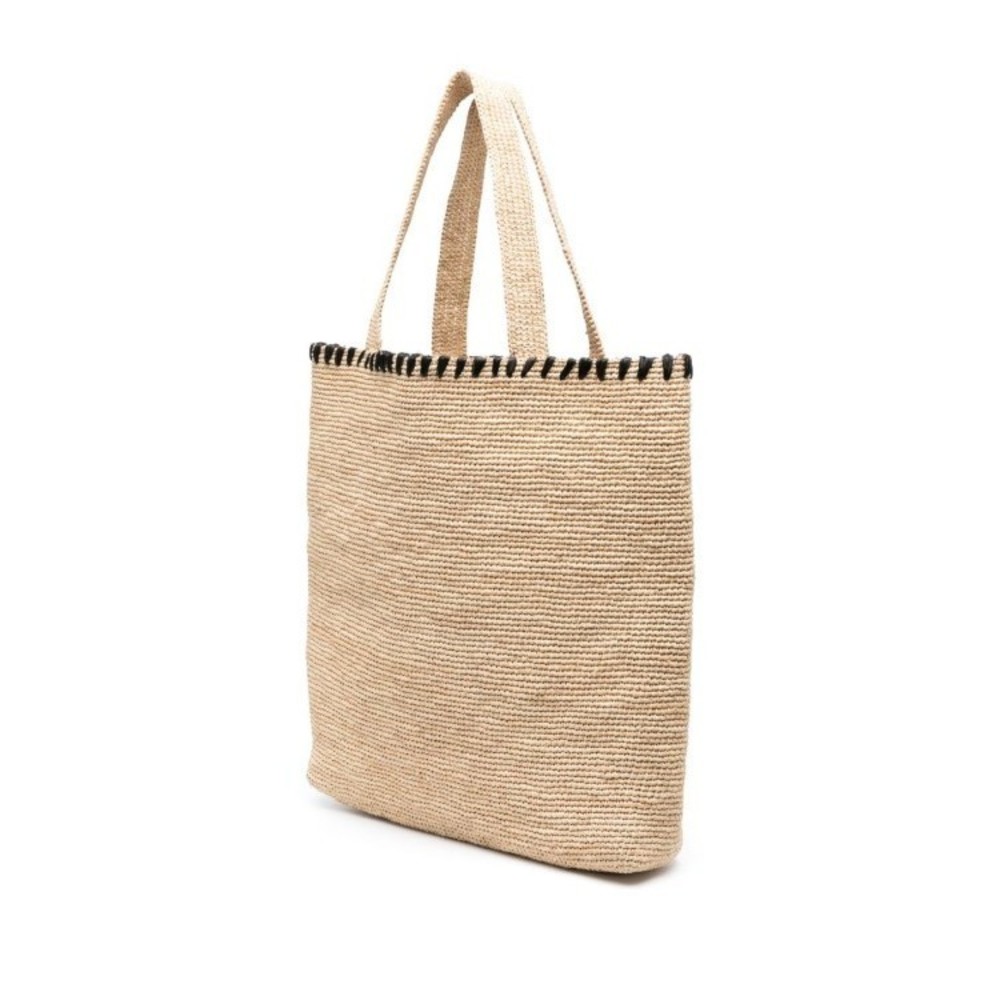 Lanvin Natural Raffia Tote Bag - NWT - Picture 4 of 5